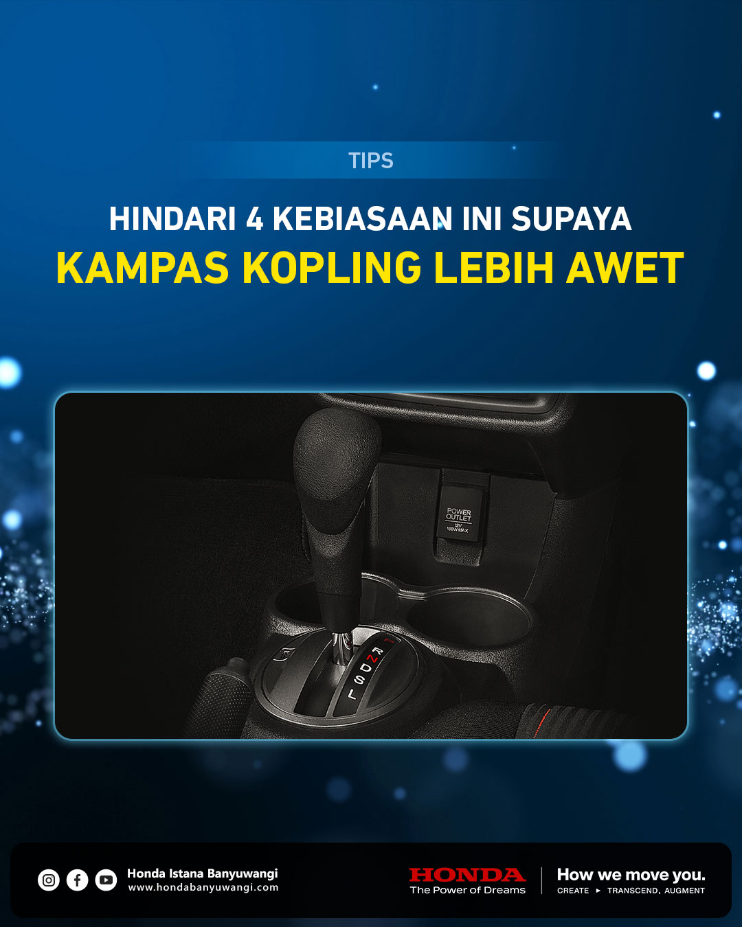 Tips Merawat Kampas Kopling Mobil Matic