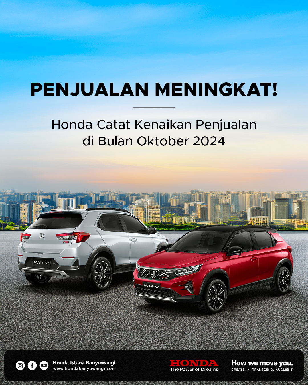 Penjualan Honda Oktober 2024