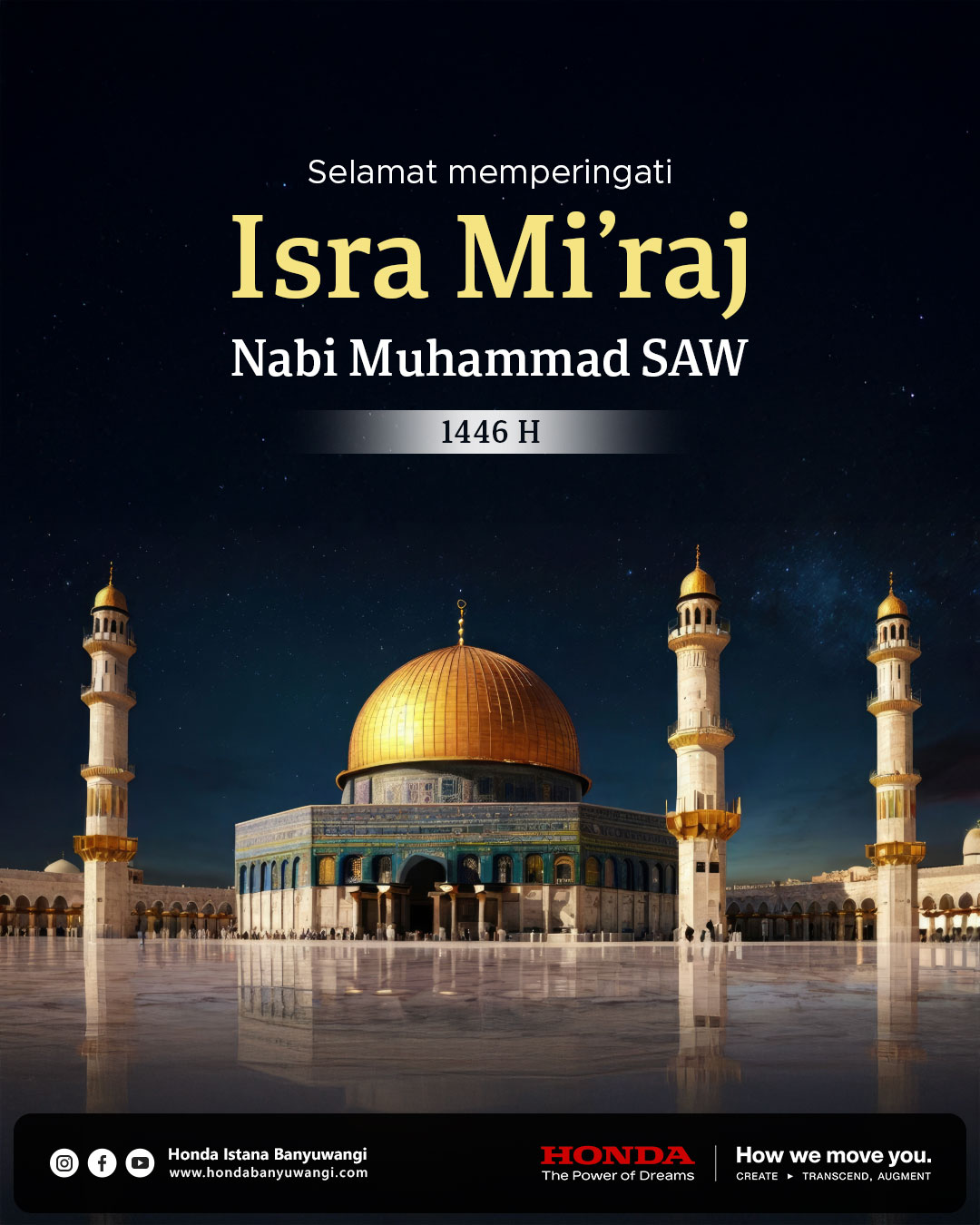 Isra Mi'raj 1446 H