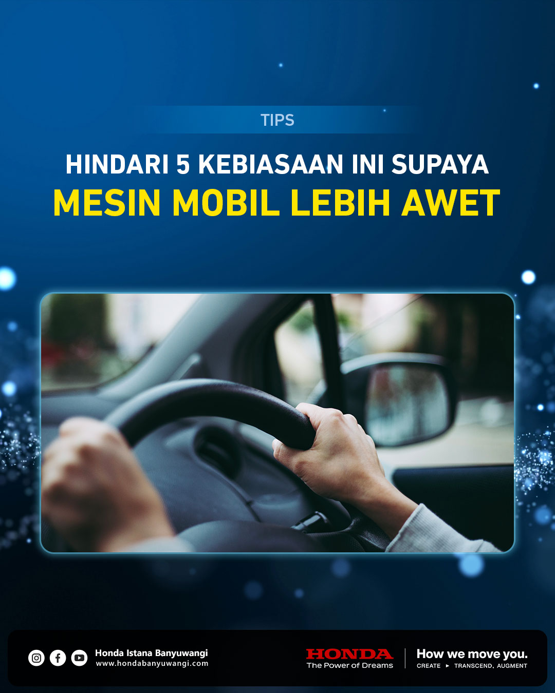 Tips Merawat Mesin Mobil