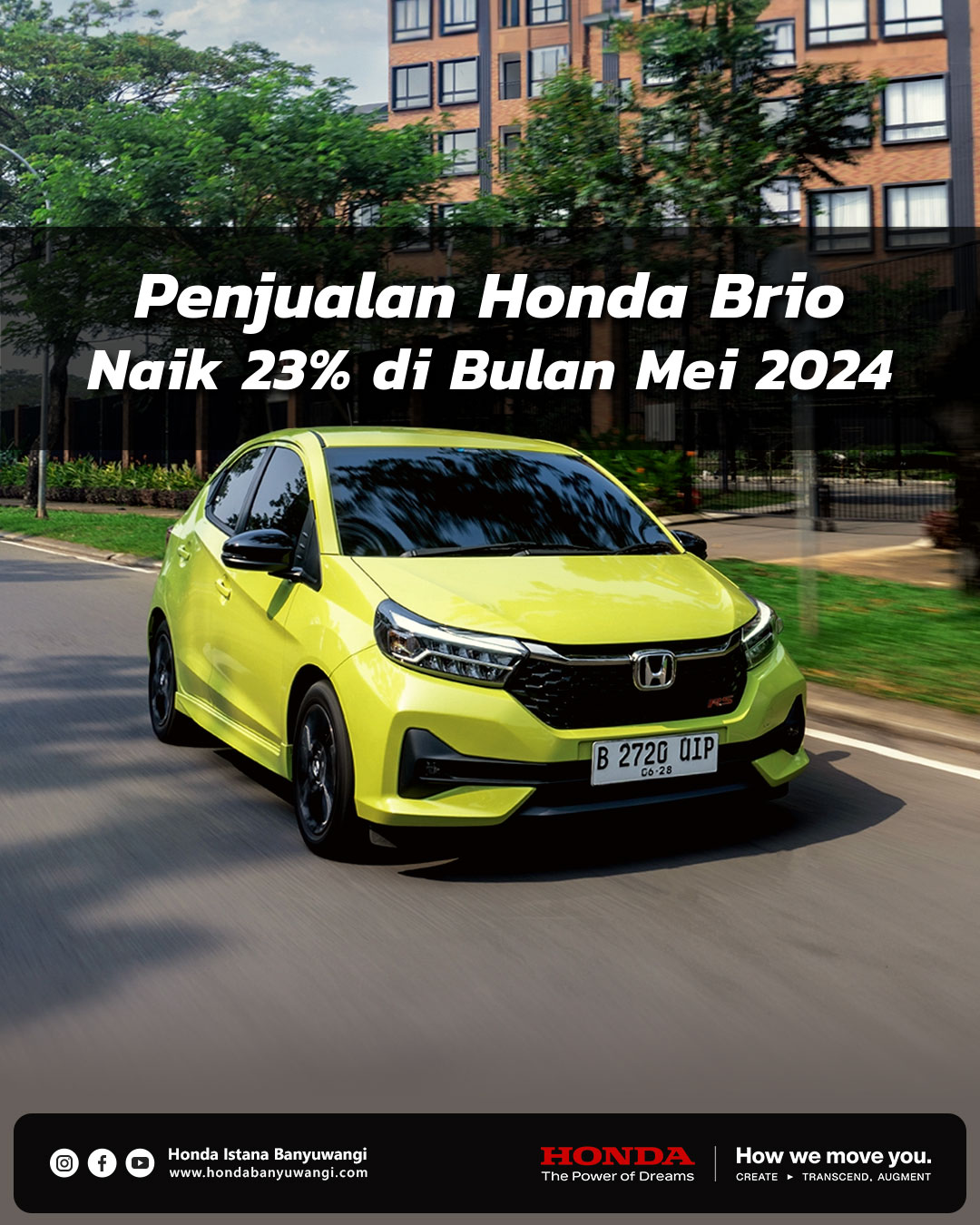 Penjualan Honda Bulan Mei 2024