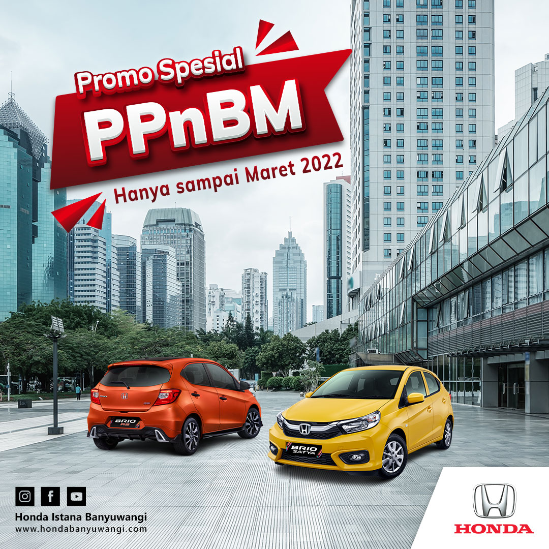 Promo Spesial PPnBM | Honda Istana Banyuwangi | Dealer & Showroom Resmi ...